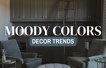 Decor Trends: Moody Colors