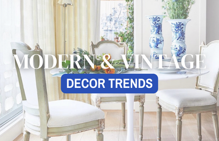 Decor Trends: Modern and Vintage