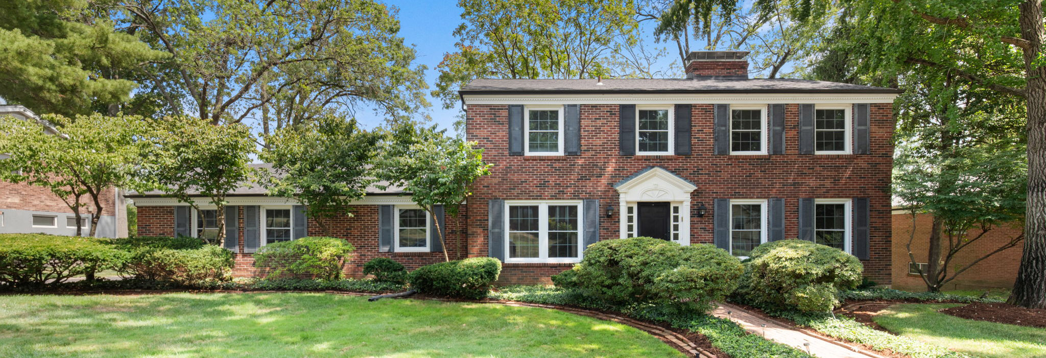 512 White Rose Lane | Handsome Two-Story Brick Home